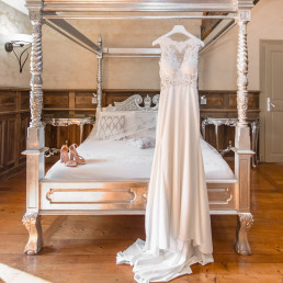 La robe de mariage au château de Servolex