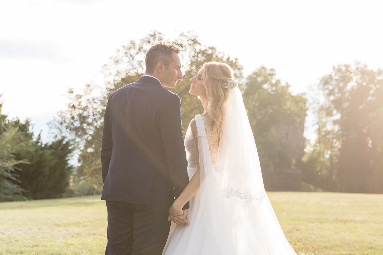 mariage moutiers coucher de soleil