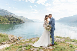 Mariage au lac du bourget à chindrieux